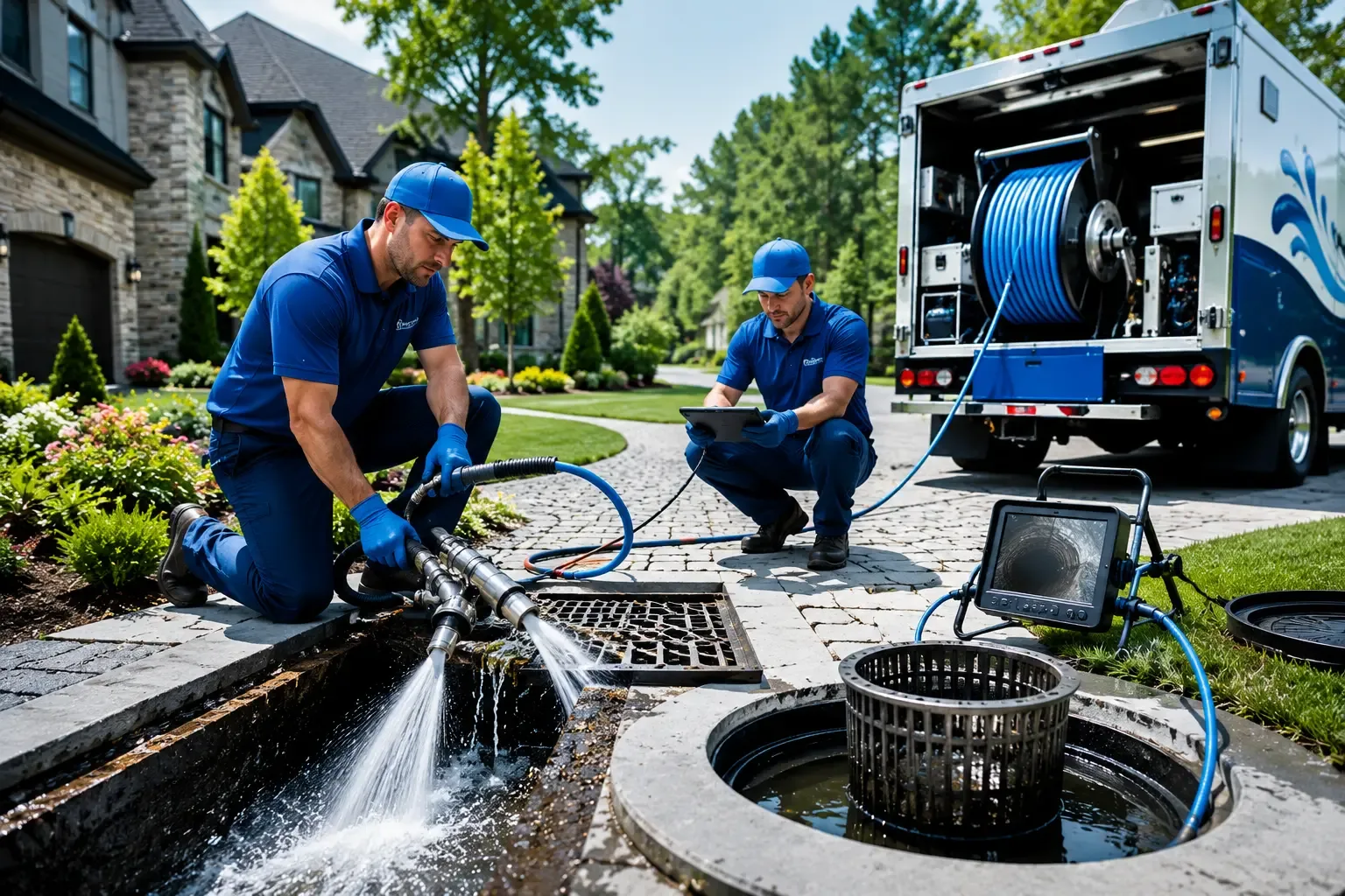 Local outdoor drain cleaning professionals in Wallingford, PA